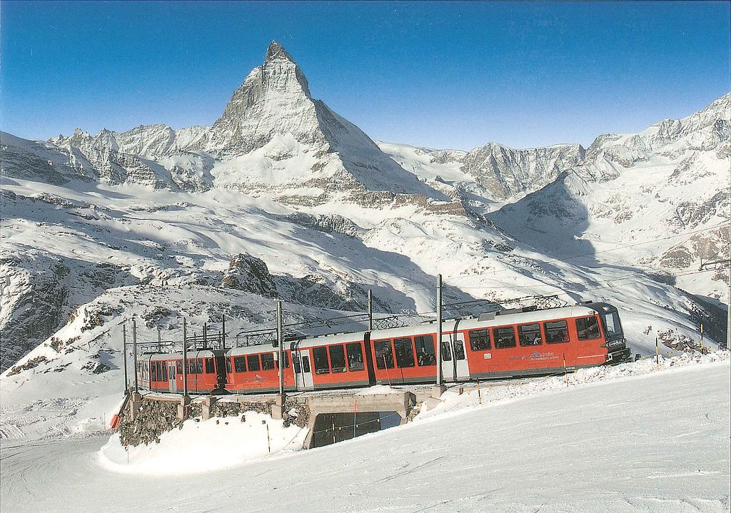 Postcards 25860 w Zermatt, Gornergrat, Matterhorn