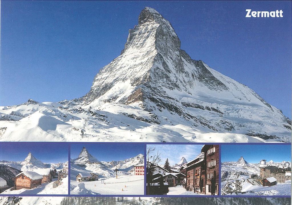 Postcards 26284 w Zermatt, Matterhorn