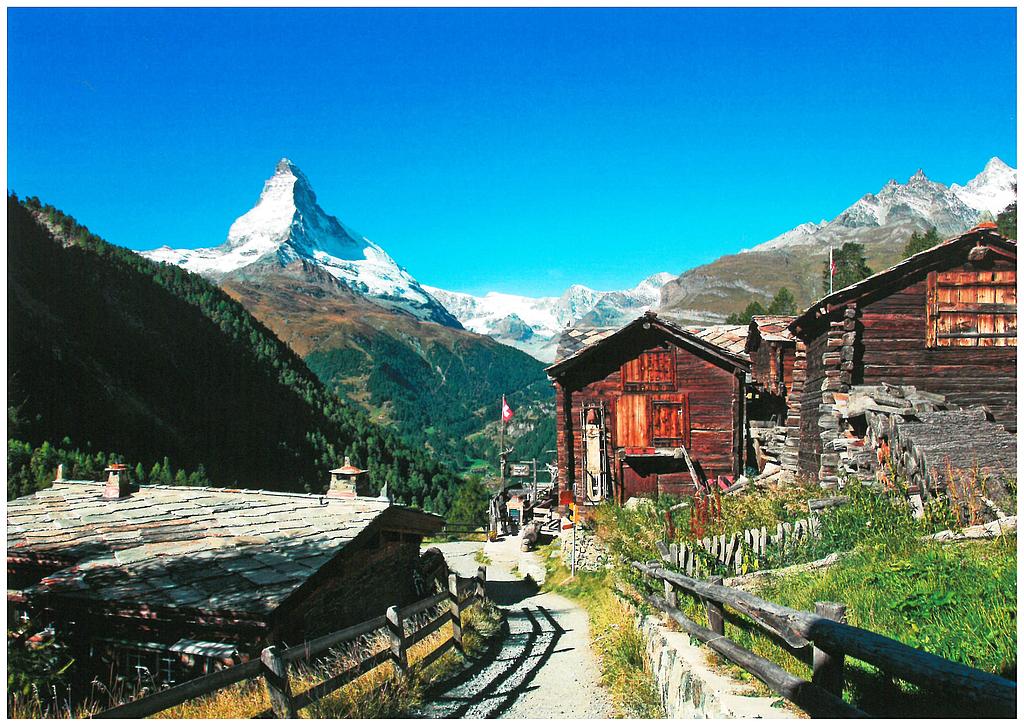 Postcards 27577 Zermatt-Findeln (Matterhorn)
