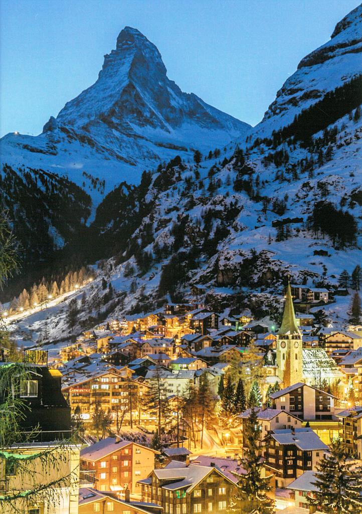 Postcards 28932 w Zermatt Cervin
