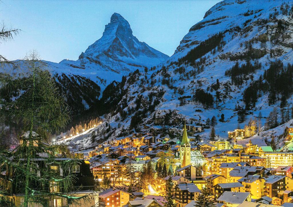 Postcards 28933 w Zermatt Cervin